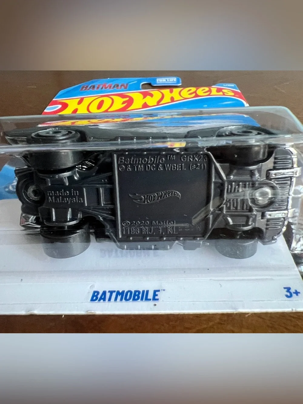 Batmobile  Batman Hot Wheels in Metallic Gray